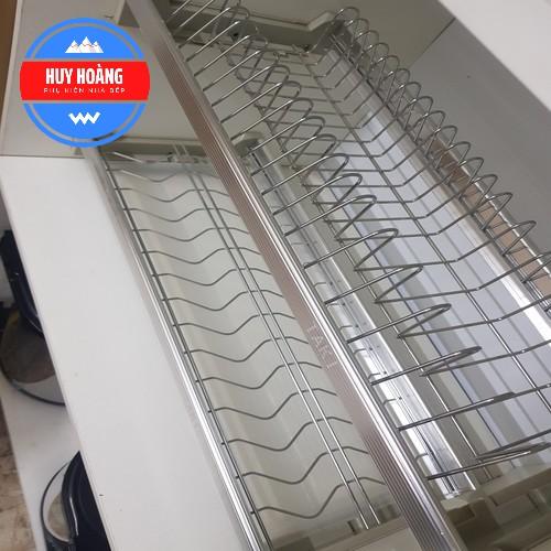 Giá Để Bát Đĩa Cố Định Khung Nhôm Tủ Bếp - HÀNG CHÍNH HÃNG