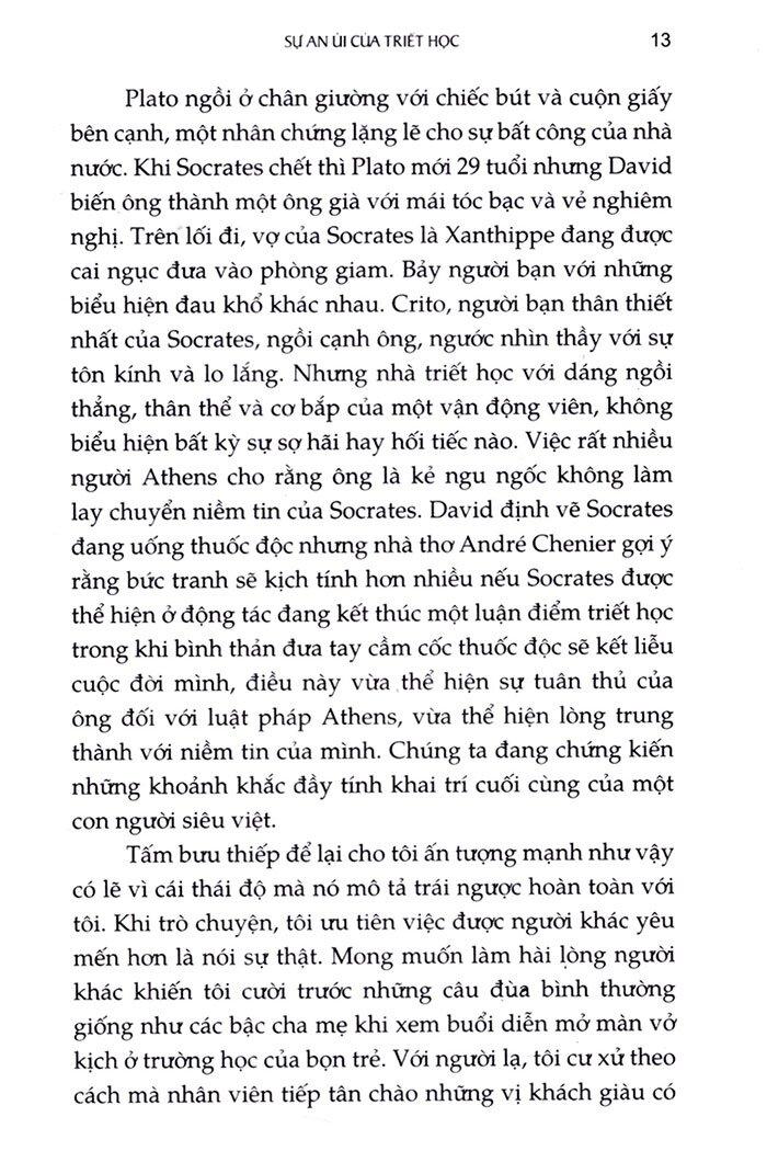 Sự An Ủi Của Triết Học
