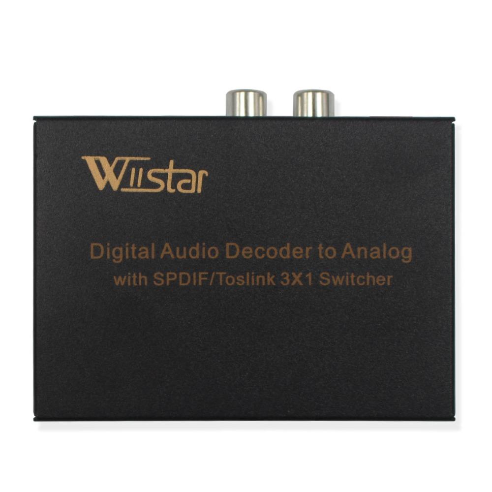 SPDIF/TOSLINK Bộ chuyển đổi âm thanh quang 3x1 Bộ mở rộng bộ chuyển mạch quang kỹ thuật số