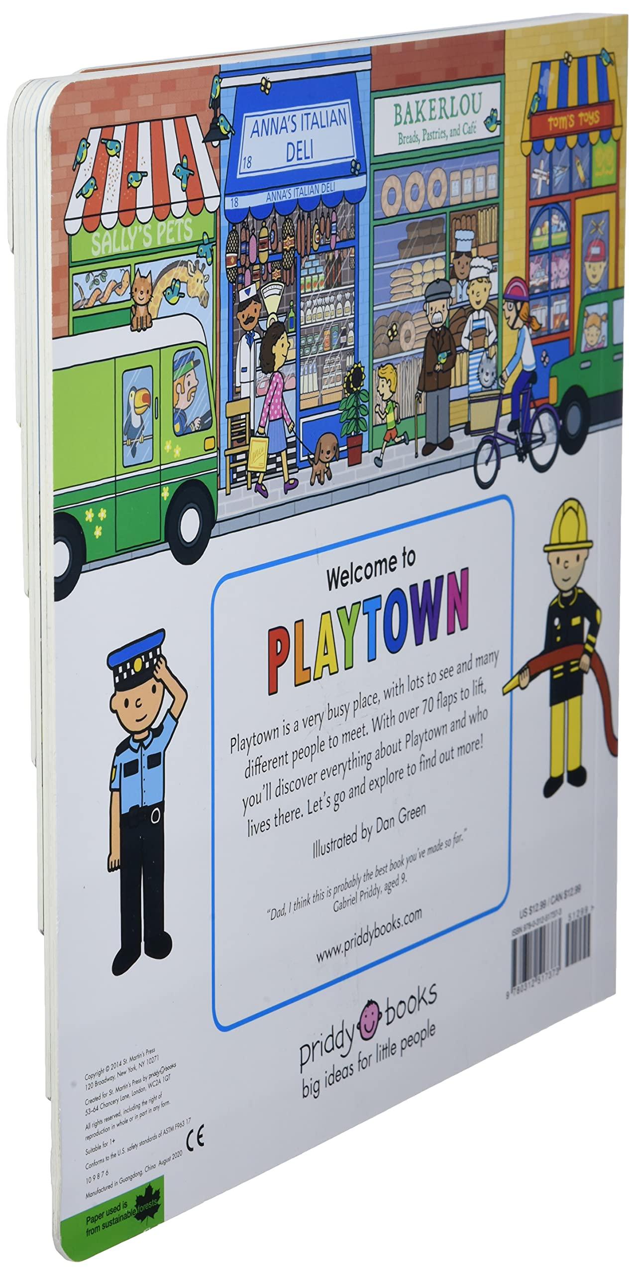 Sách ngoại văn: Playtown: A Lift-the-Flap Book
