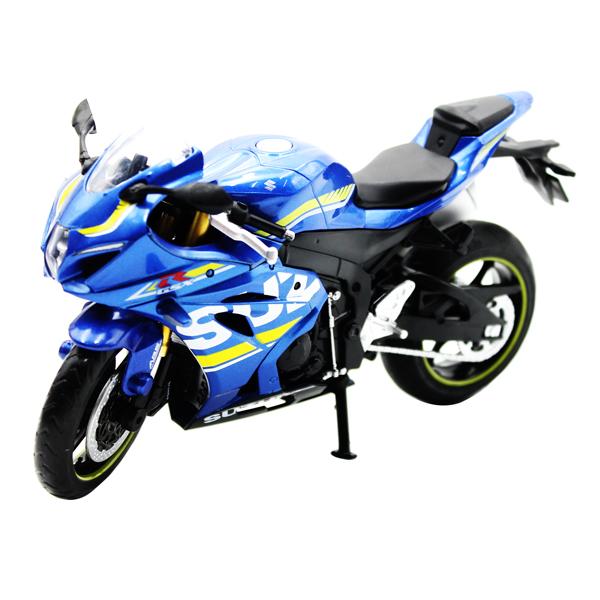 Đồ Chơi Mô Hình Xe 1:12 Suzuki GSR-R1000 - MSZ 4942 - Màu Xanh Dương