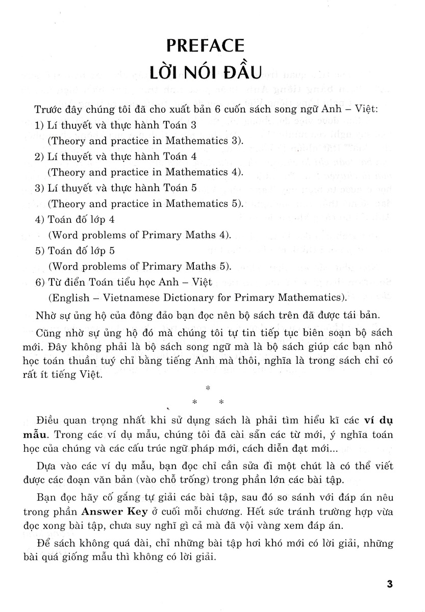 We Learn Maths In English - Em Học Toán Bằng Tiếng Anh 3 - HA