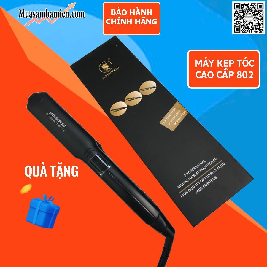 Máy kẹp tóc duỗi tóc là tóc chỉnh nhiệt cao cấp Hàn Quốc EPS 802 chuẩn salon tóc