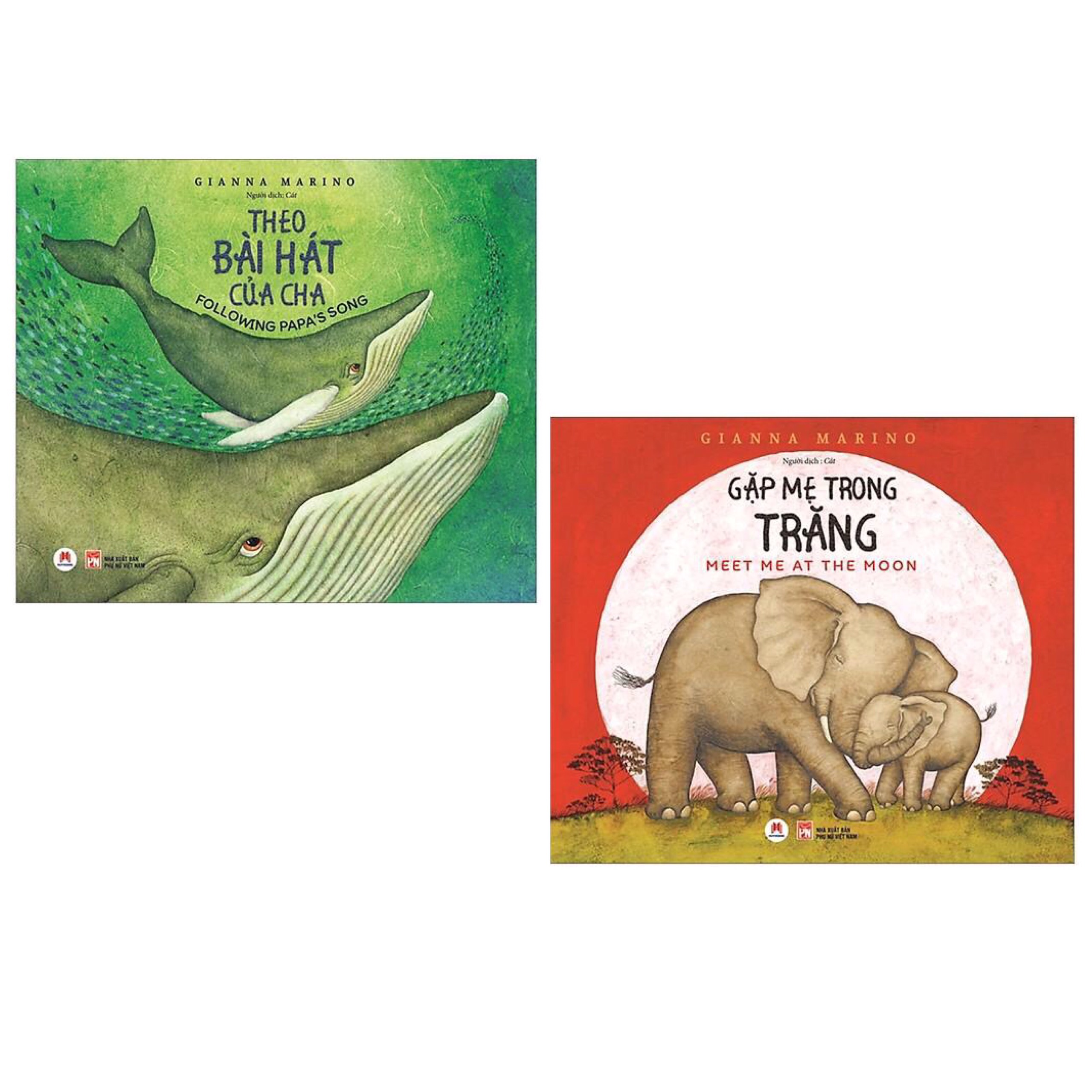 Combo Truyện Tranh Thiếu Nhi Hay và Hấp Dẫn: Theo Bài Hát Của Cha + Gặp Mẹ Trong Trăng