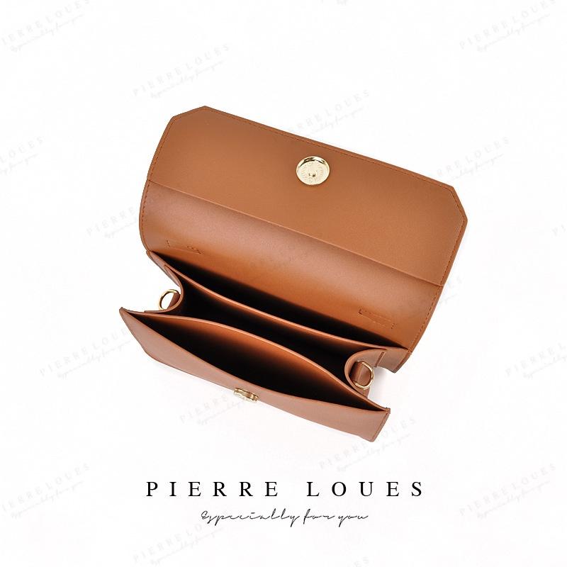 Túi đeo chéo nữ hàng hiệu Pierre Loues có quai cầm thời trang Hàn Quốc - PL51439