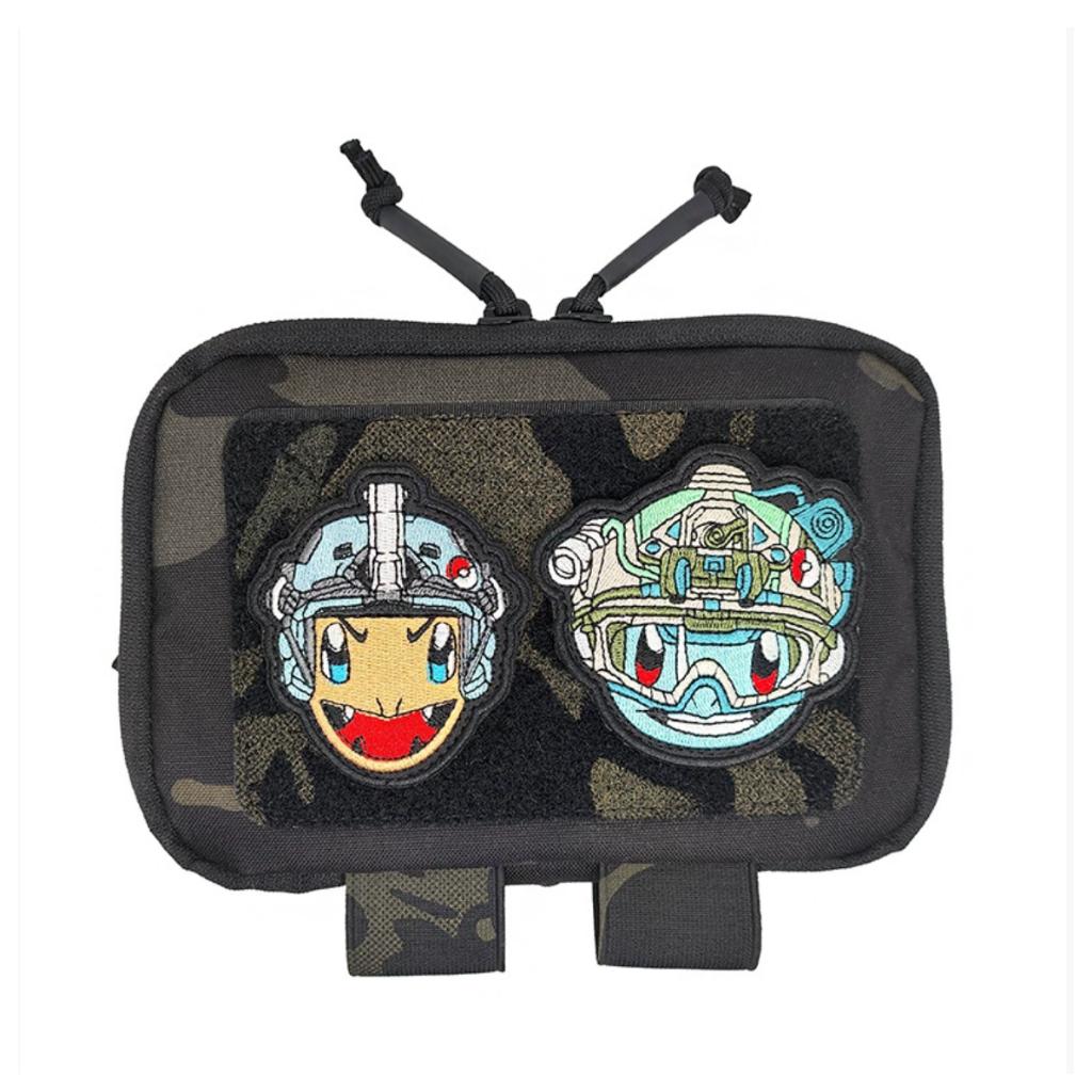 Patch_velcro nhân vật Pokemon dán ba lô_quần áo_túi xách