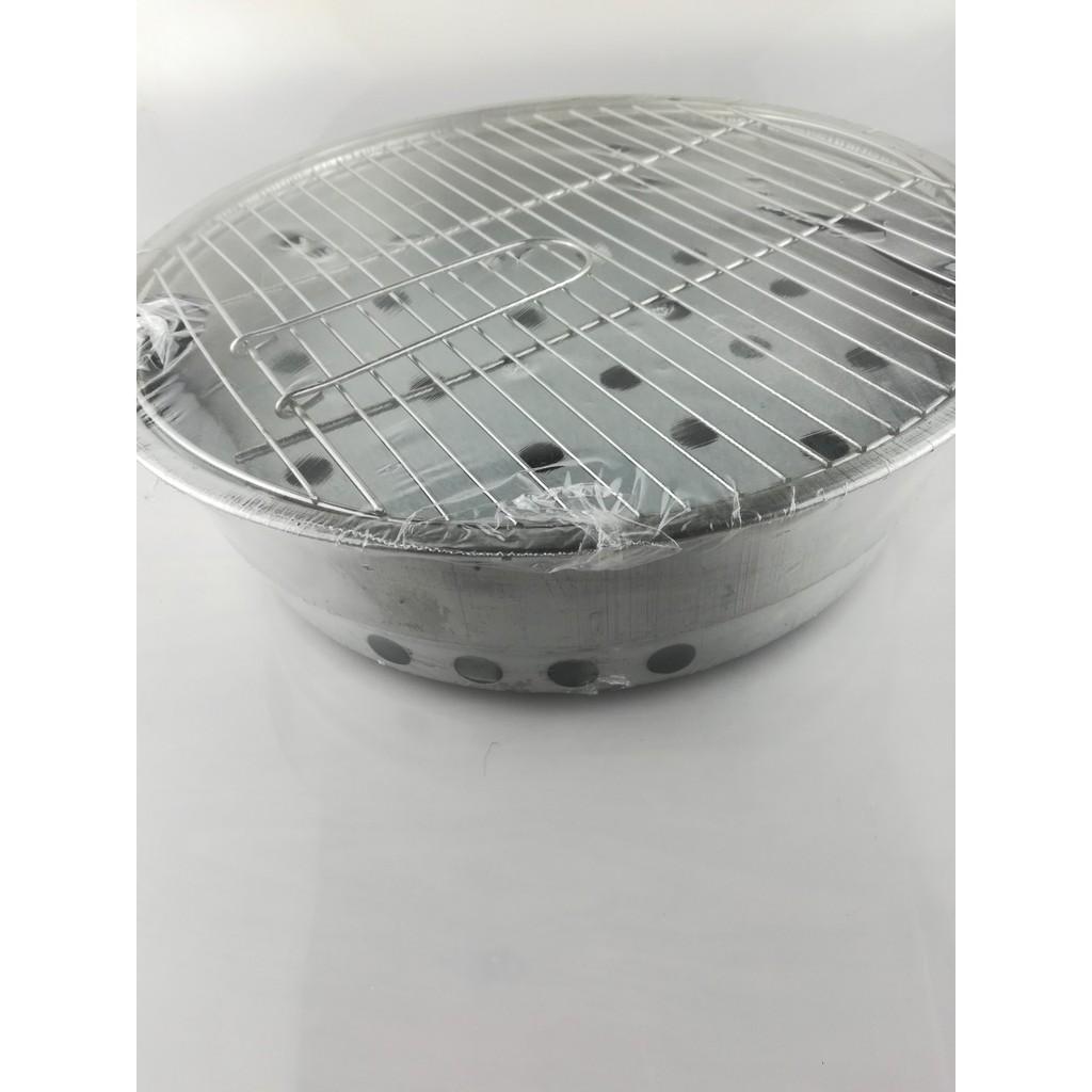 Lò nướng inox tròn lớn-25,30cm