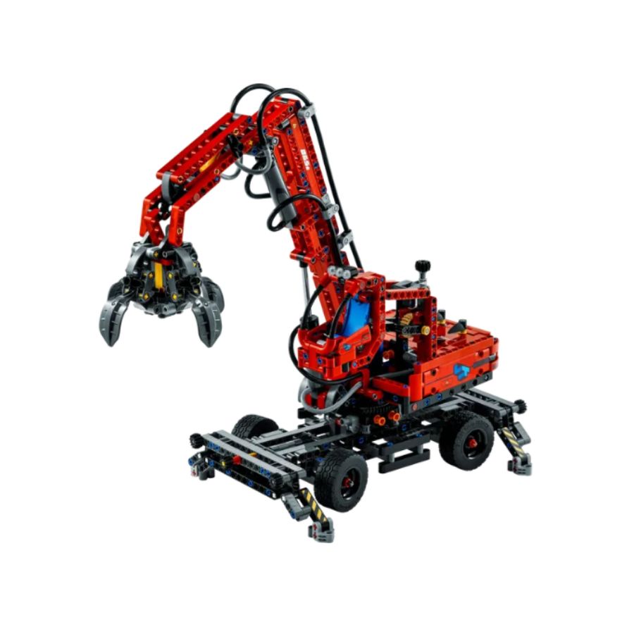 BỘ LẮP RÁP LEGO TECHNIC 42144 XE CẦN CẨU XỬ LÍ VẬT LIỆU