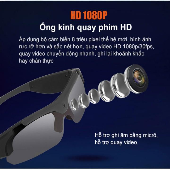 Kính râm tích hợp máy ảnh cao cấp