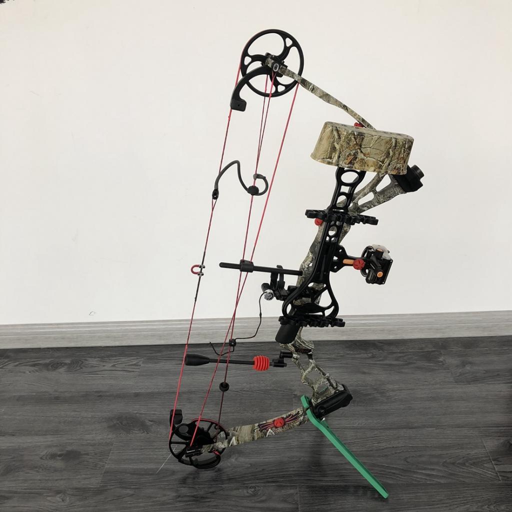 2x Universal Silent Bow Hunting 6-Arrow Quiver Quick Release Archery Quiver