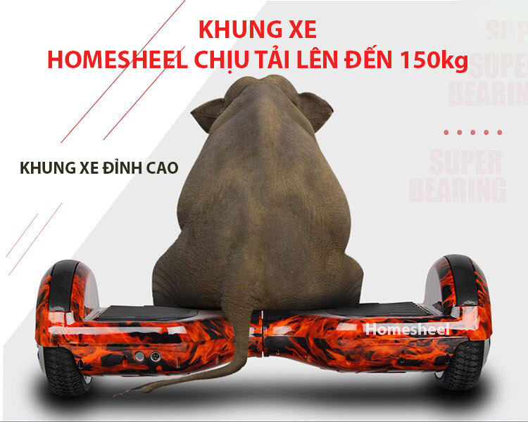 Xe điện cân bằng Homesheel X8 Plus – Phiên bản 2020 – Hàng chính hãng