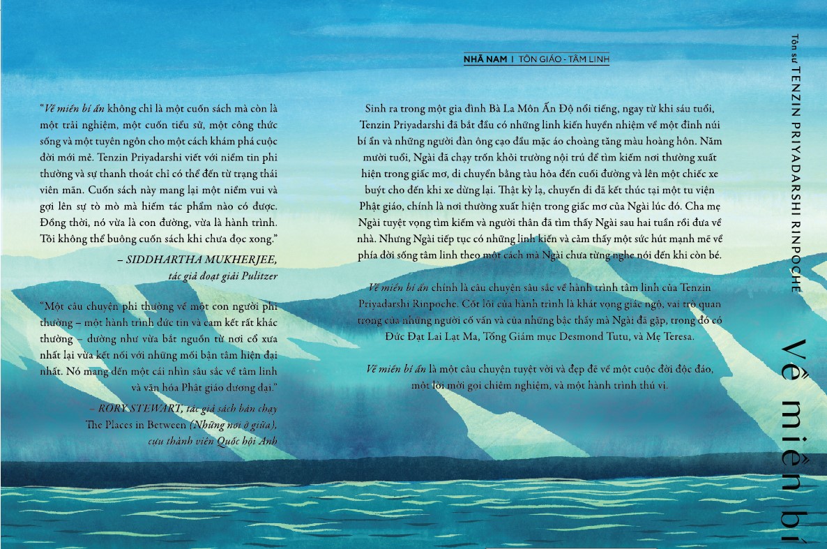 Sách - Về miền bí ẩn (Tôn sư Tenzin Priyadarshi Rinpoche) (Nhã Nam Official)