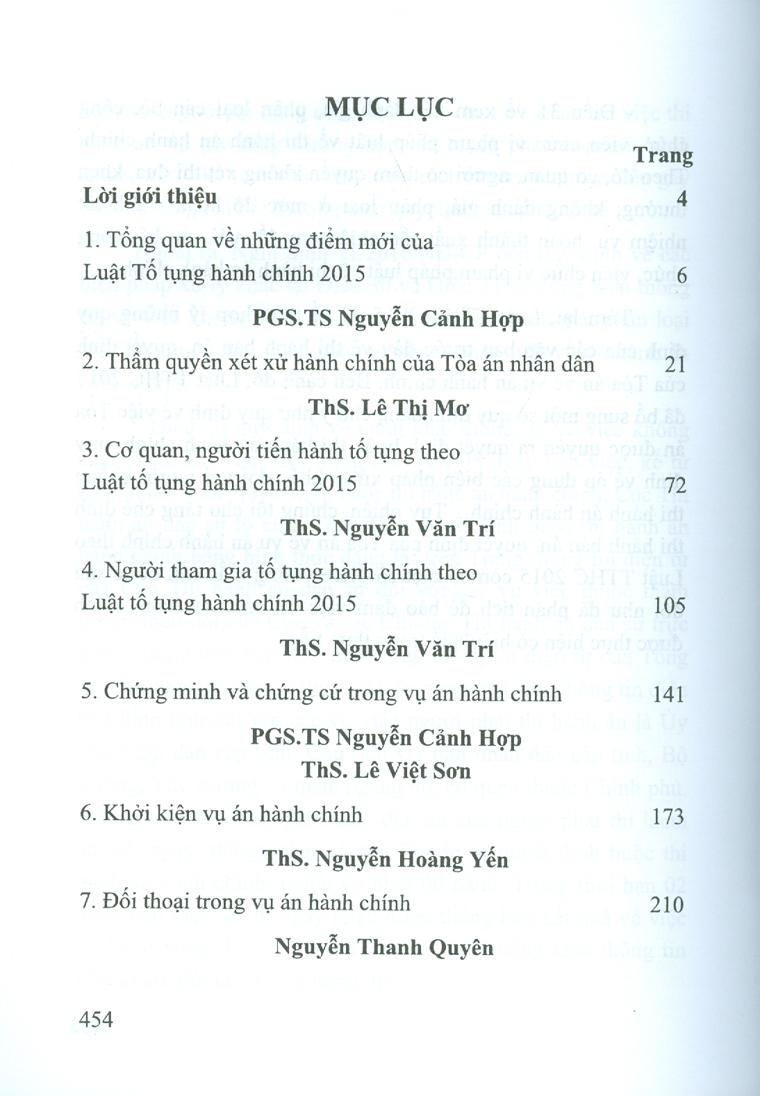 GIẢI THÍCH VÀ BÌNH LUẬN LUẬT TỐ TỤNG HÀNH CHÍNH NĂM 2015