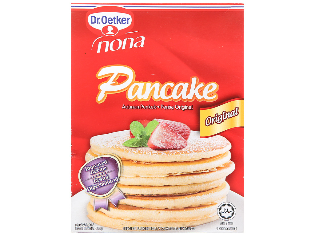 Bột Làm Bánh Rán (Pancake) Pha Sẵn Dr. Oetker 400g (Thương Hiệu Đức - SX Malaysia)