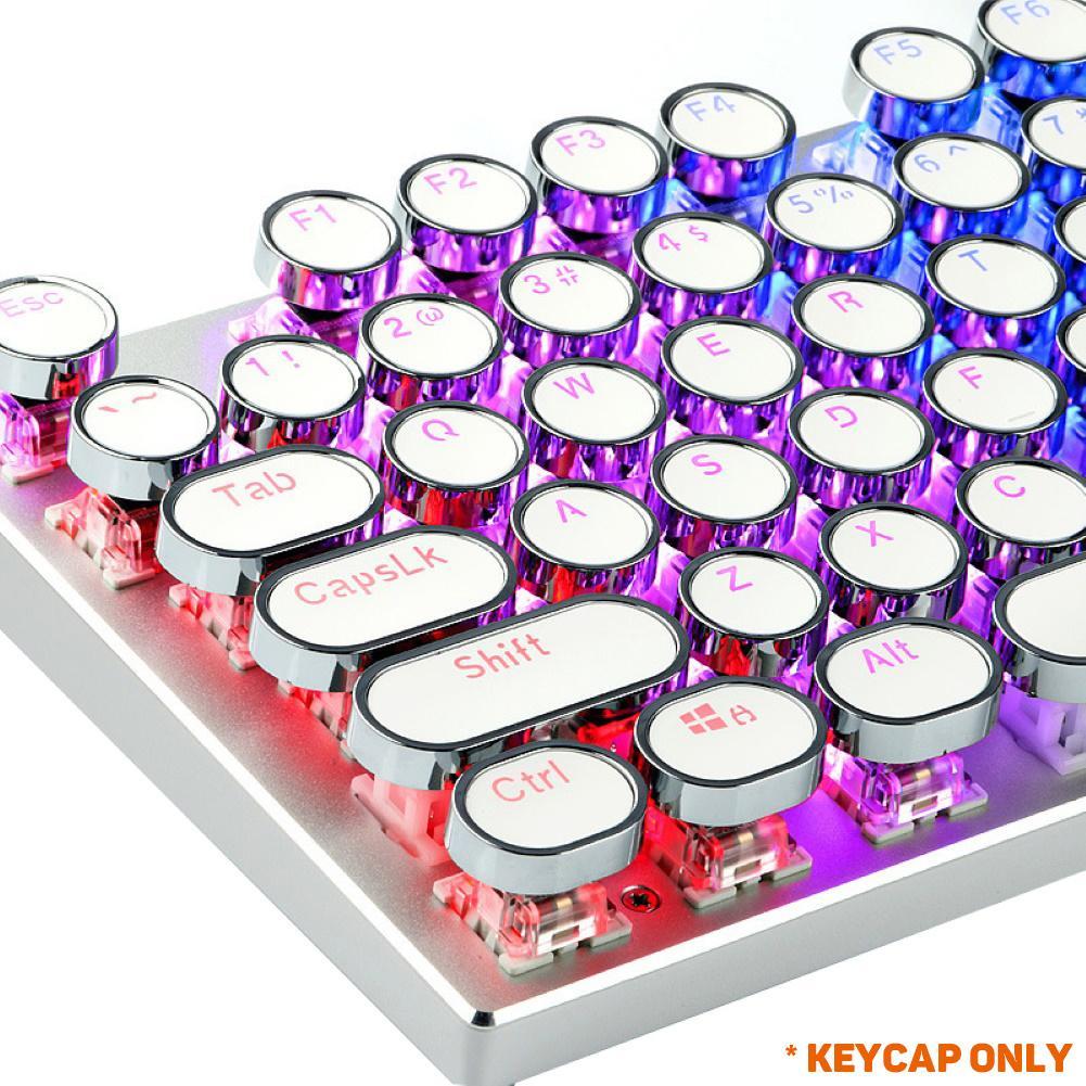 104 Cái/bộ PBT Tròn Đa Năng Nắp Phím Keycaps cho Cherry MX Bàn Phím Cơ cao cấp-chất lượng PBT Chất liệu Bàn Phím Phụ Kiện