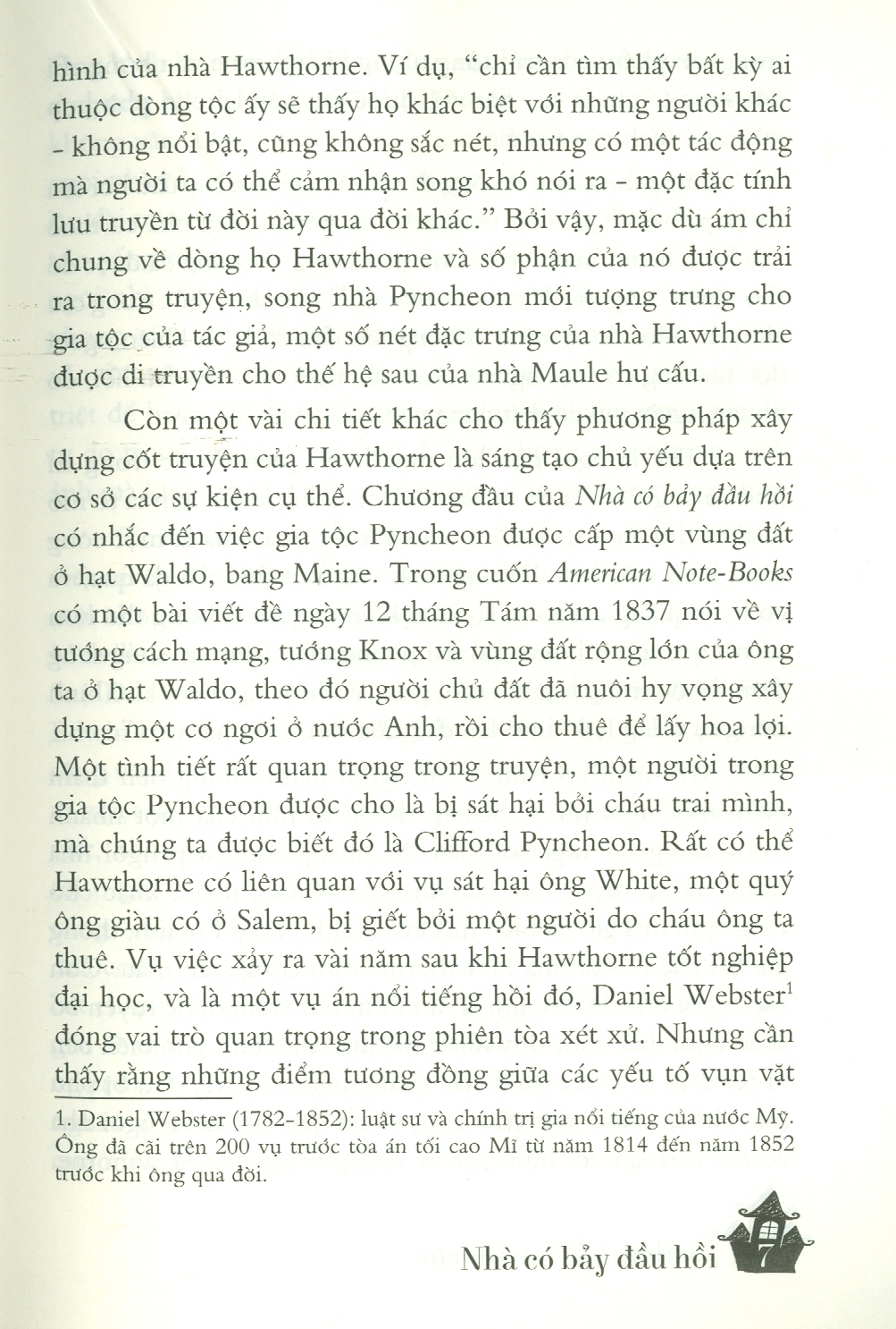 NHÀ CÓ BẢY ĐẦU HỒI – Từ Thế Giới Cổ Đại Đến Thời Đại Thông Tin - Nathaniel Hawthorne – Phúc Minh Books
