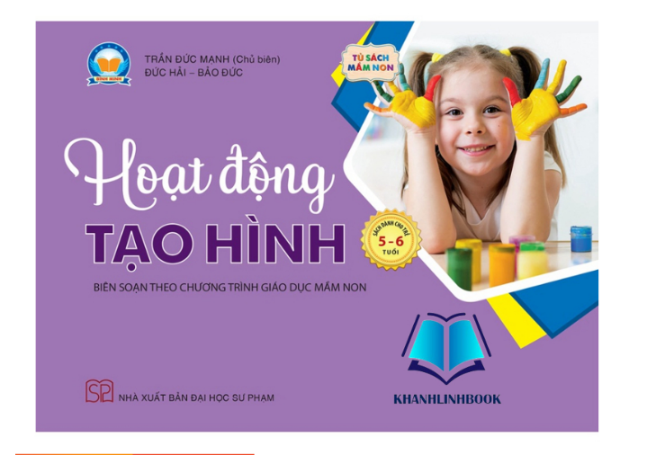 Sách hoạt động tạo hình - Sách cho trẻ 5 - 6 tuổi