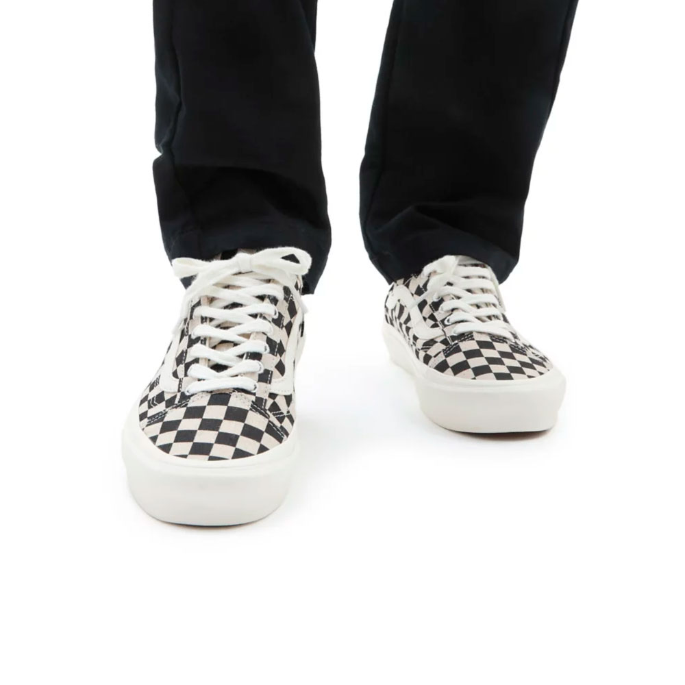 Giày Vans Old Skool Tapered Eco Theory Checkerboard - VN0A54F4705