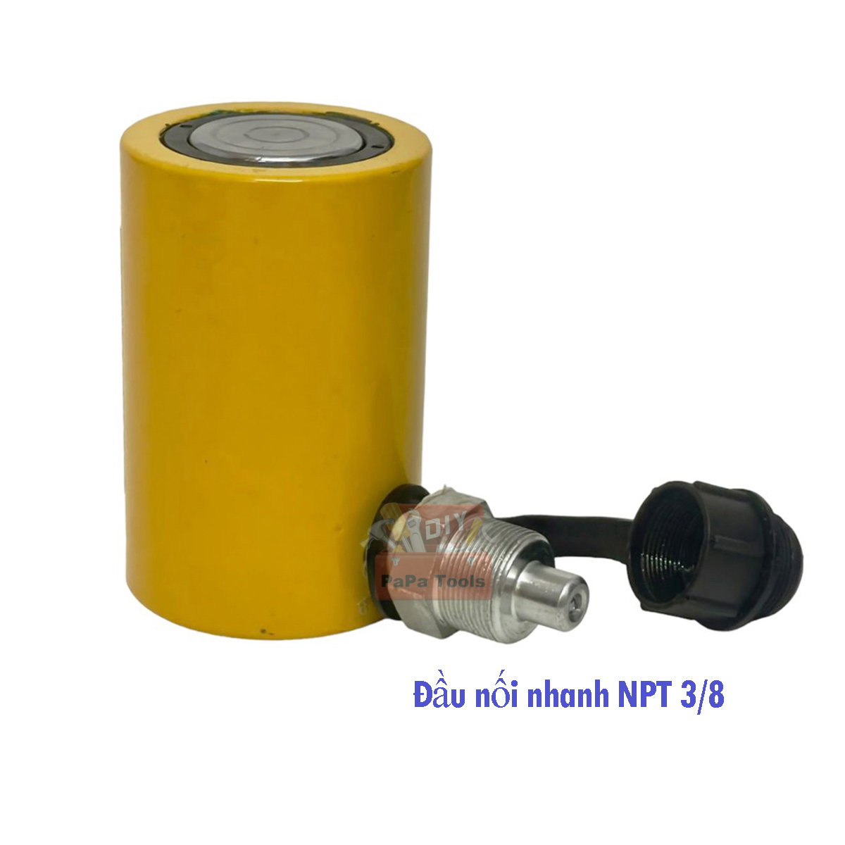 Kích Thủy Lực 10 Tấn Papatools RSC-1050 – Hành Trình 50mm, Nâng Hạ Công Nghiệp