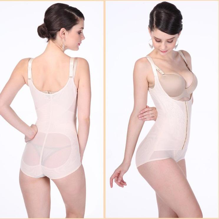 Áo gen bụng cài khuy liền quần cao cấp