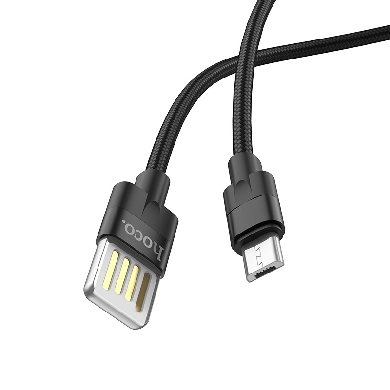 Cáp sạc micro usb Hoco U55 dây dù chống đứt gãy hàng chính hãng