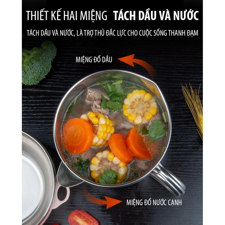 Dụng Cụ Tách Dầu Mỡ Bằng Inox