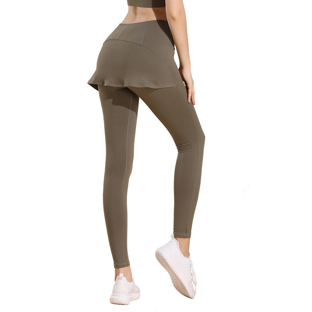 Quần Tập Yoga Thể Dục Nữ Quần Legging Tập Yoga Gym Quần Legging Co Giãn Thoáng Thể Thao Femme Năng Lượng Liền Mạch Quần Legging Thể Thao Quần Váy