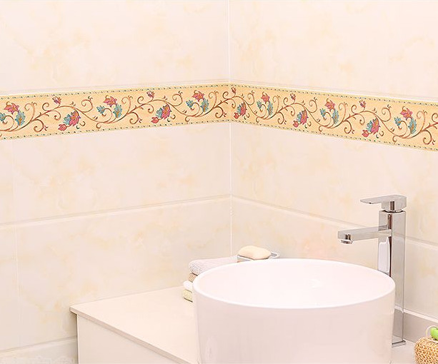 Cuộn 10m x 10cm len dán viền tường hoa dây lượn