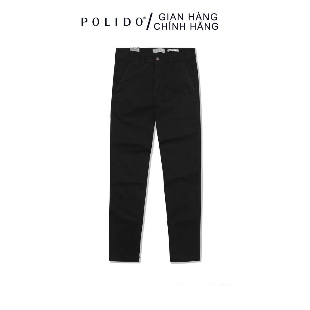Quần Khaki Nam Túi Chéo Vải Chinos Chất Liệu Dày Dặn, Co Giãn Cực Mạnh, Giữ Form Tuyệt Đối - POLIDO Mall
