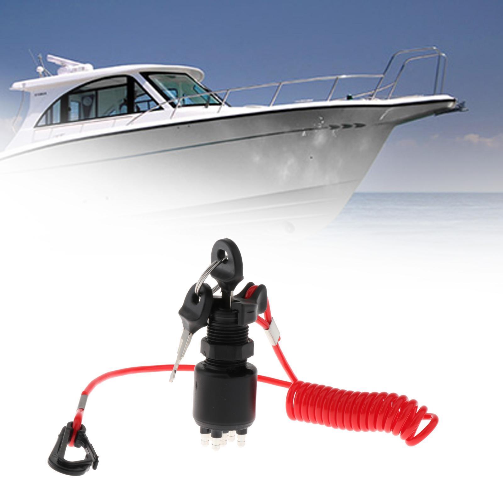 Ignition Key Switch 5005801 Replace Parts for Bombardier Outboard Motor