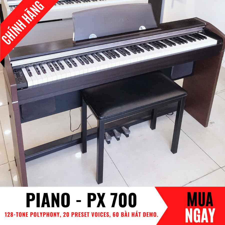 Đàn Piano Điện Nhật PX-700 Tích Hợp 128 Nốt Đa Âm Sắc