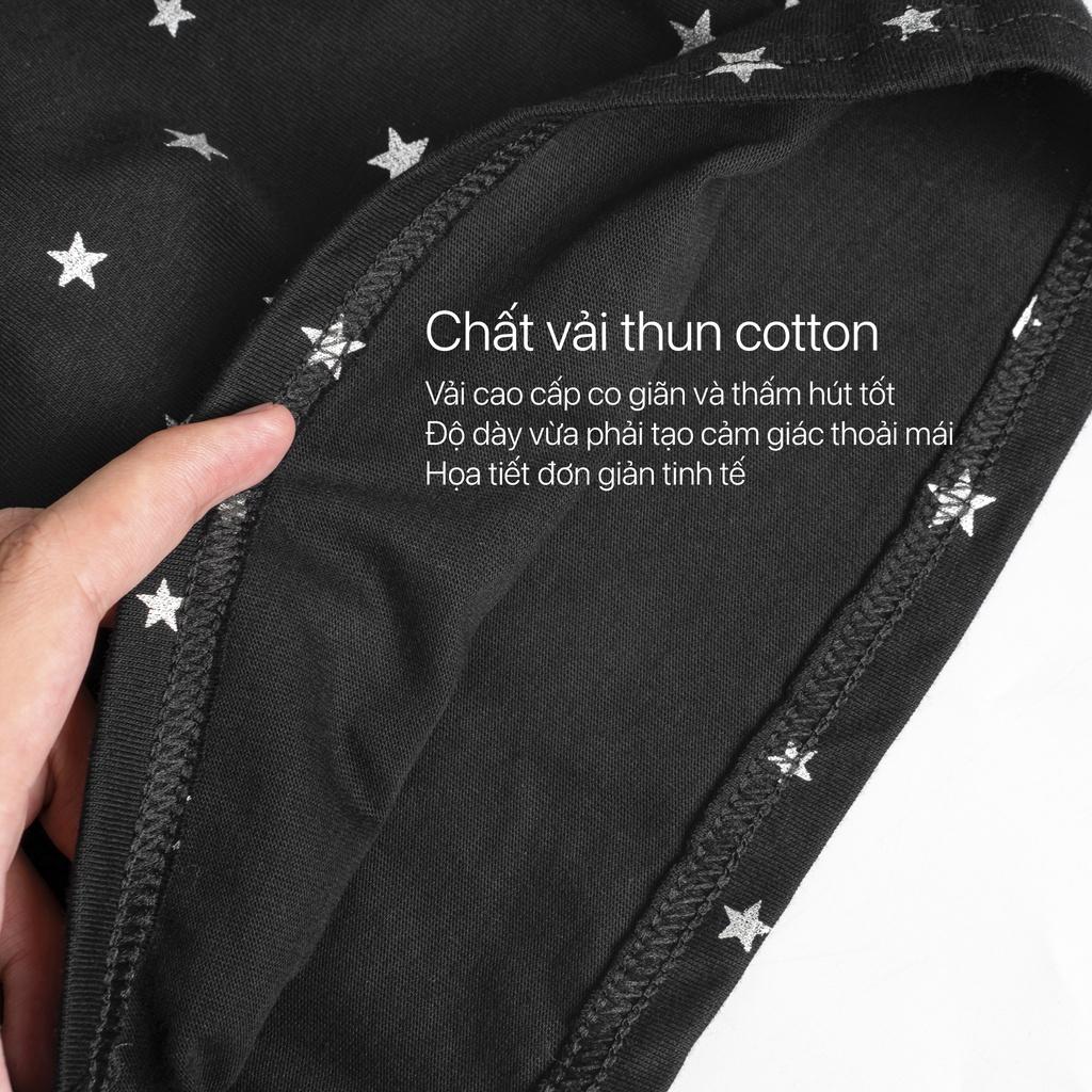 Quần đùi ngủ ngẫu nhiên nam nữ BAMI HOME, vải thun cotton mềm mại mặc nhà, mặc ngủ QNTCT- 009