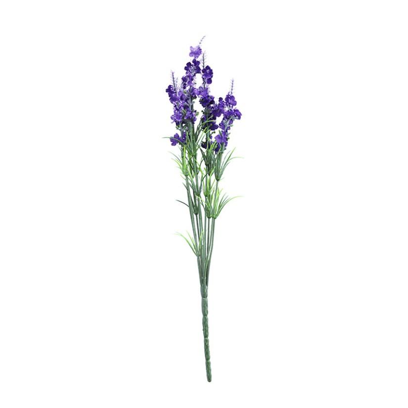 Cành hoa oải hương lavender giả 9 nhánh nhân tạo Hoa giả cao cấp để bàn trang trí phòng khách đẹp H06