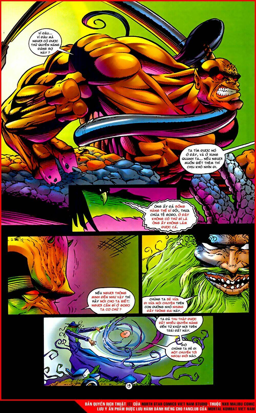 mortal kombat malibu comic chapter 1 15
