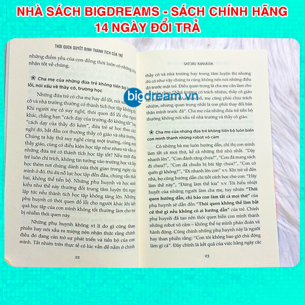 Thói Quen Quyết Định Thành Tích Của Trẻ - Dạy con khoa học