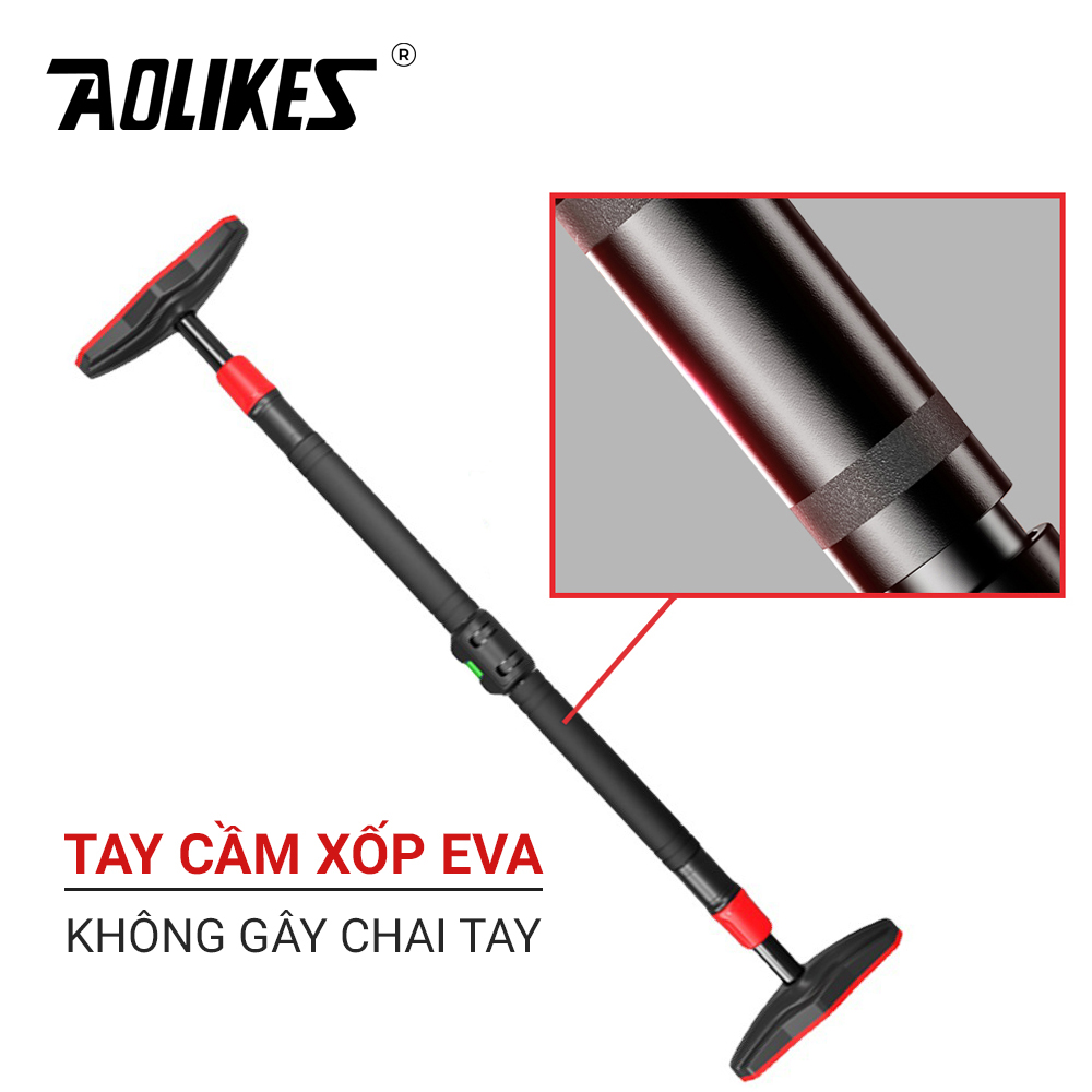 Xà đơn gắn cửa treo tường cao cấp AOLIKES A-SW213 pull up bar home gym