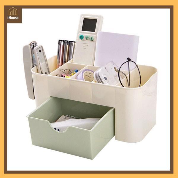 Kệ đựng mỹ phẩm nhựa, Khay đựng mỹ phẩm đồ trang điểm có ngăn kéo đa năng và tiện dụng