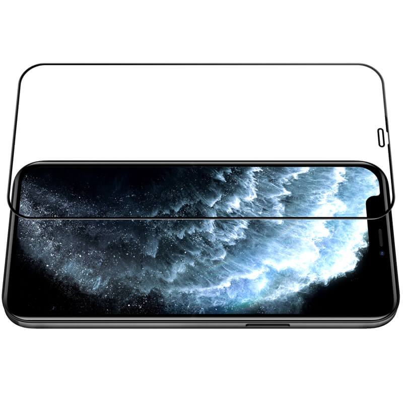 Miếng dán cường lực iPhone 12 Pro Max (6.7 inch) hiệu Nillkin Amazing CP+ Pro  full màn hình 3D mỏng 0.23mm, Kính ACC Japan, Chống Lóa, Hạn Chế Vân Tay - Hàng chính hãng