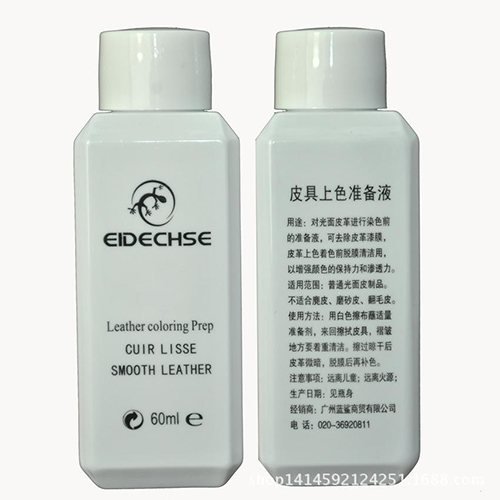 Dung dịch vệ sinh và làm sạch giày da trước khi nhuộm, tẩy bề mặt EIDECHSE DECAPANT 60ml (XXDG09)