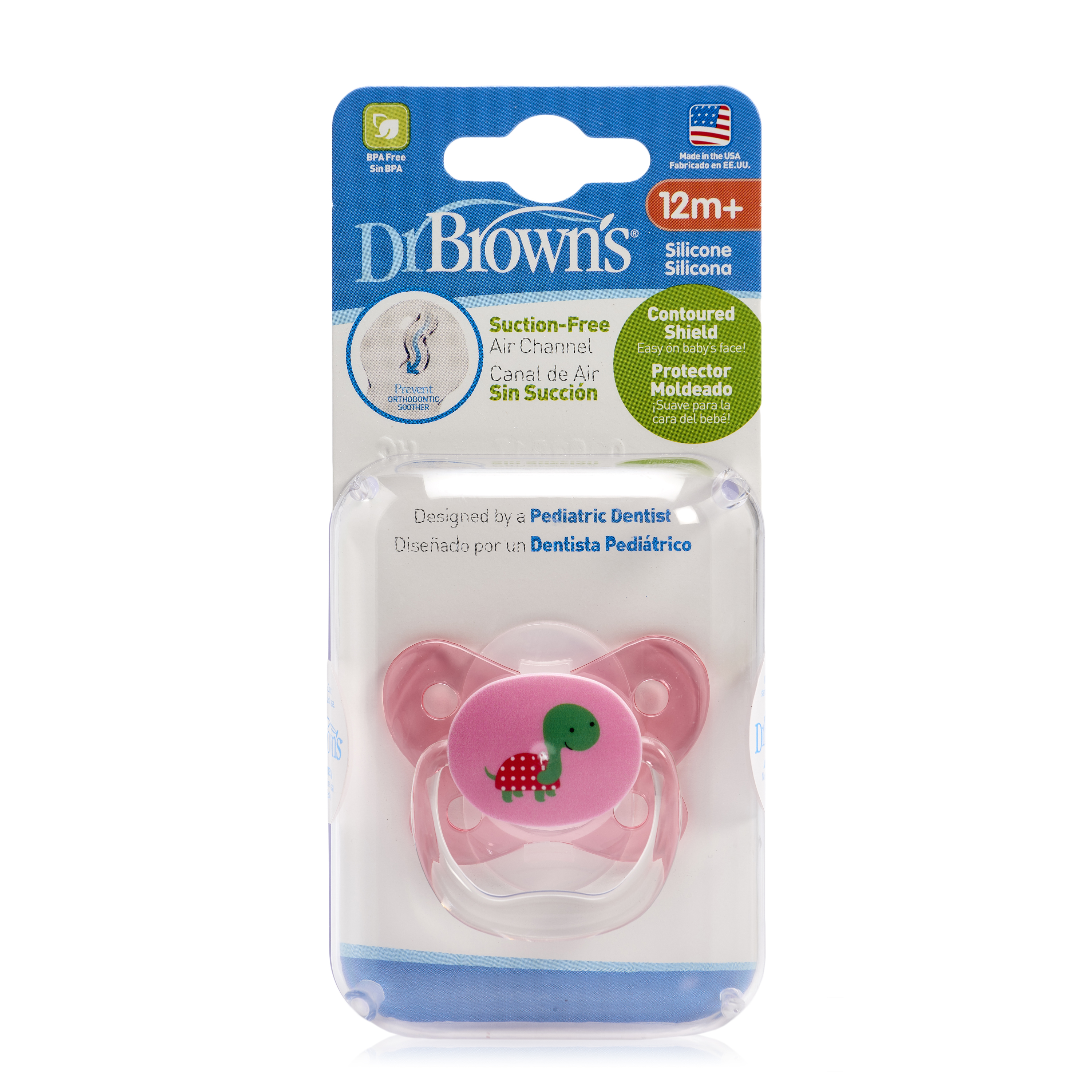 Ty ngậm đơn Prevent chỉnh nha Dr.Brown's