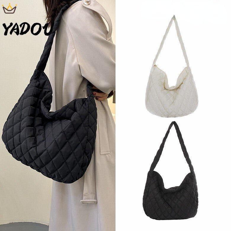 Túi Xách Tote Chất Cotton Cỡ Lớn Gắn Lông Vũ Thời Trang Cho Nữ SJHY0310 MM