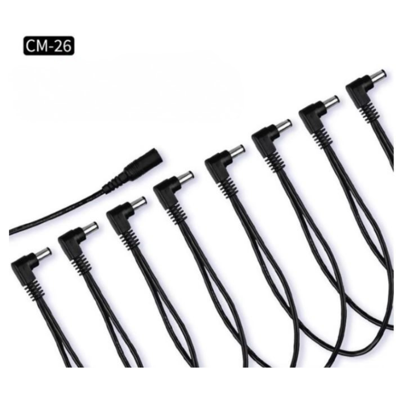 Joyo CM-24 CM-25 CM-26 - Cáp Kết Nối-Chuyển Đổi Nguồn DC 9V Dành Cho Phơ/Pedal Hiệu Ứng Guitar Điện- Hàng Chính Hãng