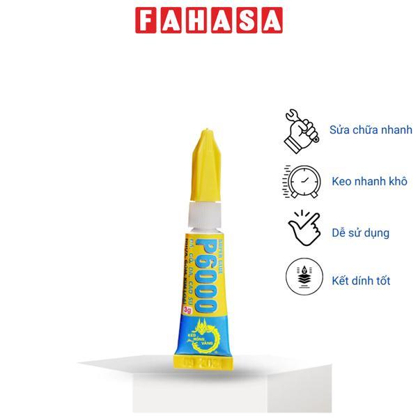 Keo Dán Đa Năng Super Glue - Rồng Vàng P6000