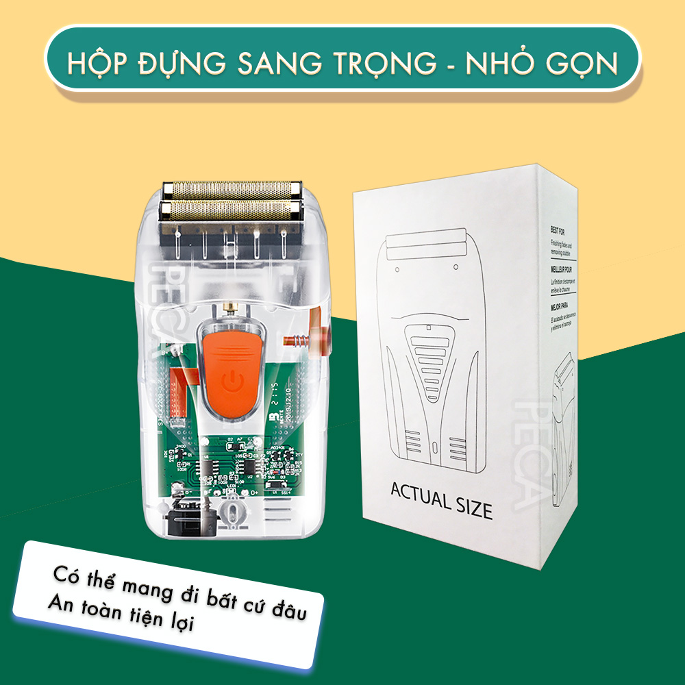 Máy cạo râu lưỡi kép Kemei KM-NG987 công suất 5w mạnh mẽ, có thể fade trắng chân tóc, cạo đầu, sạc nhanh 2H dùng đến 120 phút - Hàng chính hãng