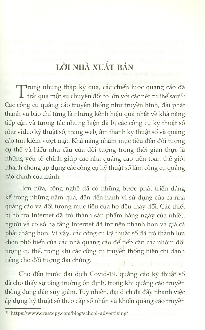 Quảng Cáo Trên Thế Giới - Lý Luận Và Thực Tiễn (Nghiên Cứu Từ Góc Nhìn Truyền Thông Marketing Và Truyền Thông Quốc Tế) - PGS.TS. Lê Thanh Bình (Chủ biên)