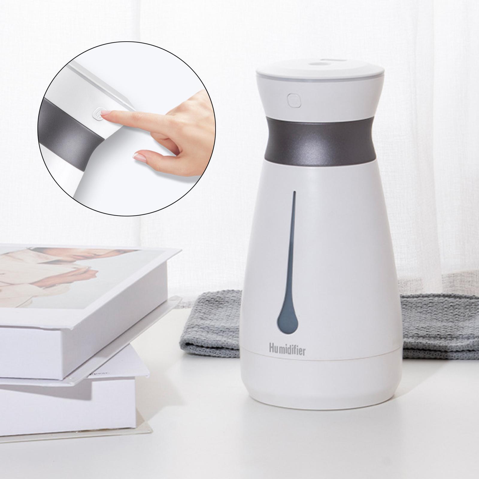 2 Working Modes Mist Humidifiers, Low Noise Air Humidifier for Travel Decoration