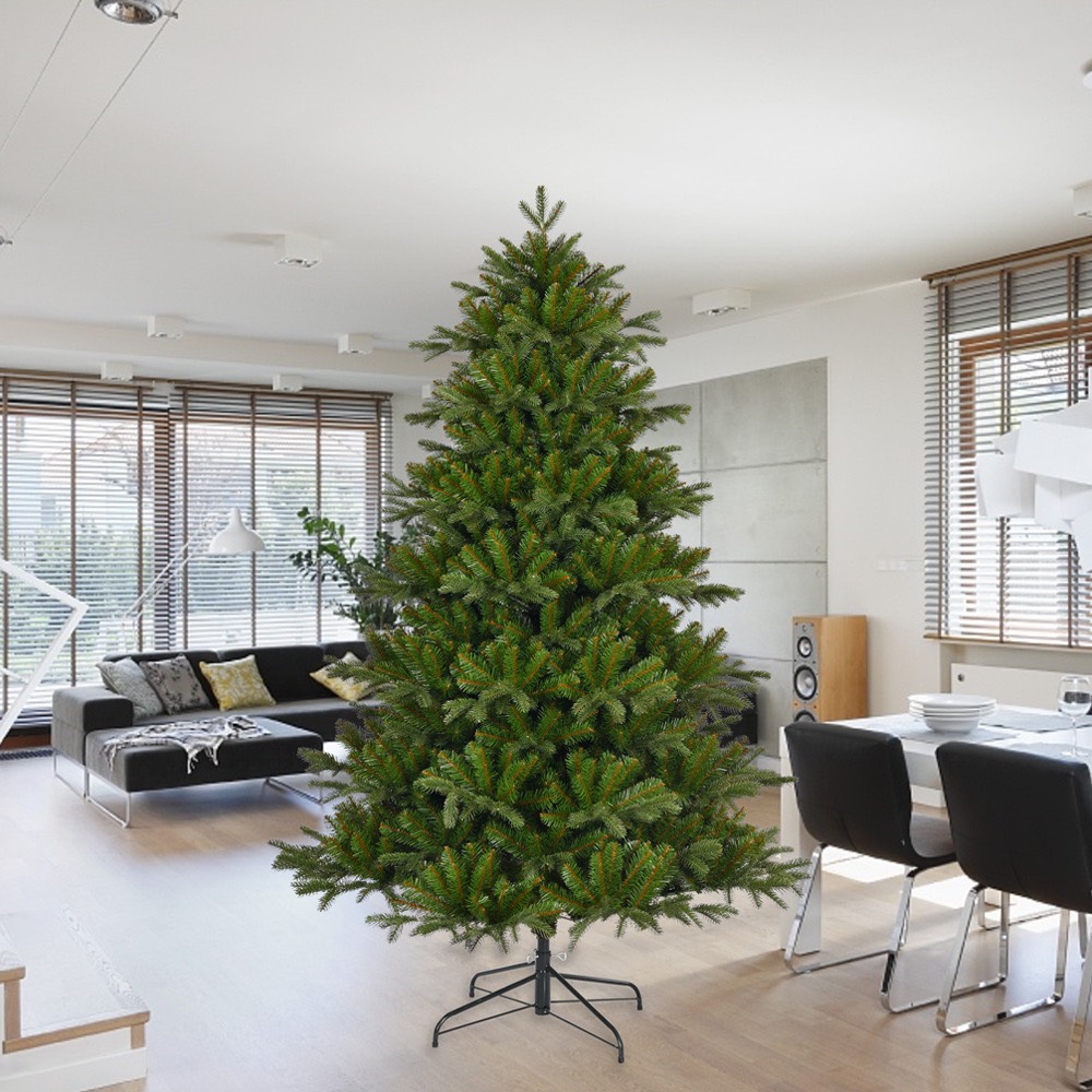 Cây Thông Xanh Lá PE C22 Cao 60cm Cây Thông Trang Trí Noel