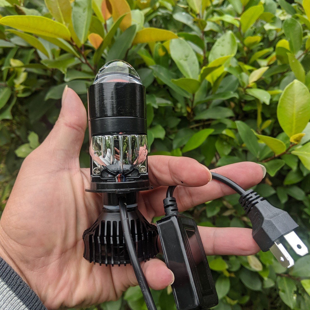 Đèn pha Led Ô tô, Xe máy Y9S 65W mẫu mới cải tiến có pha LAZE siêu sáng lắp các loại xe hàng víp xem video, phụ kiện xe hơi