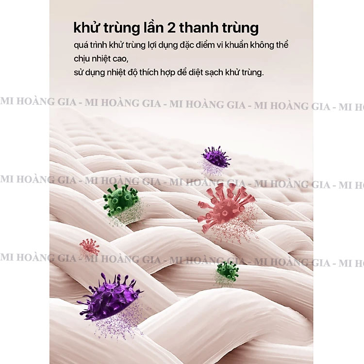 Máy sấy diệt khuẩn quần áo cho bé Xiaomi Lydsto HD-YWHL11 - Hàng nhập khẩu