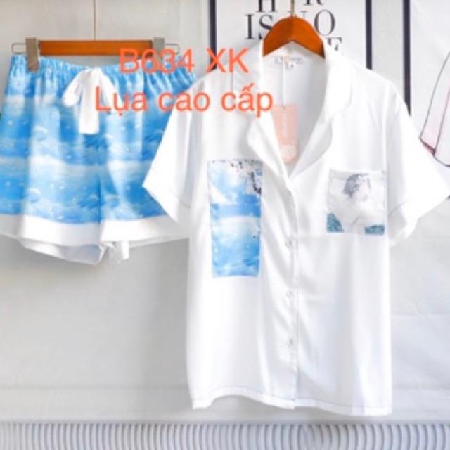 BỘ PIJAMA ĐÙI PHỐI CAO CẤP LOẠI 1